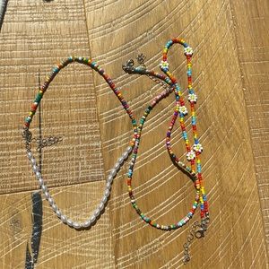 3 cute chokers! never worn!